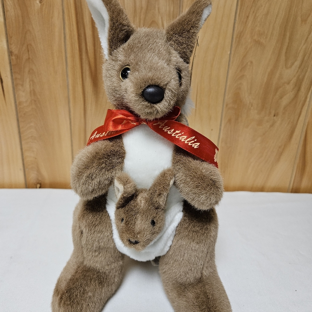 NWT Sunwood Souvenir Kangaroo Joey Koala Plush Stuffed Animal Australia 13" - Picture 9 of 12